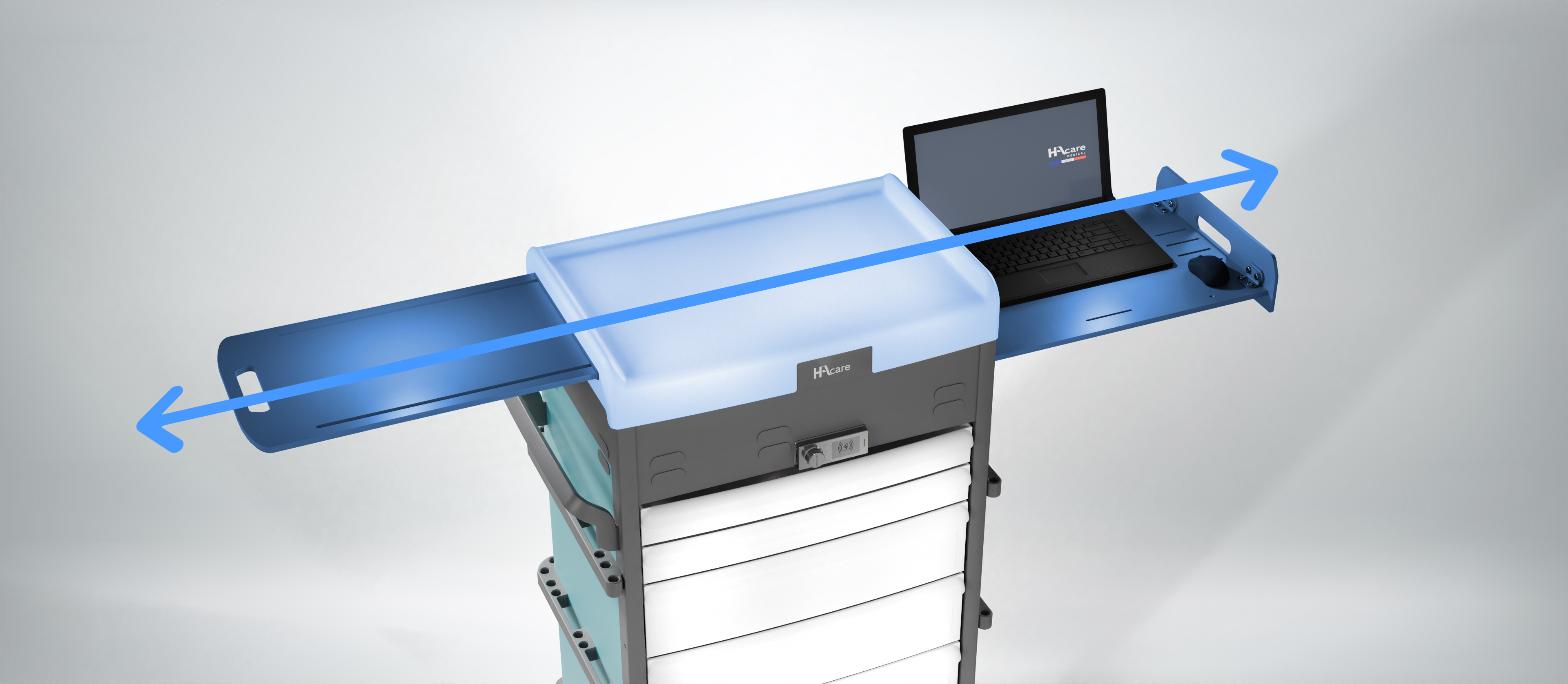 Tablette extensible