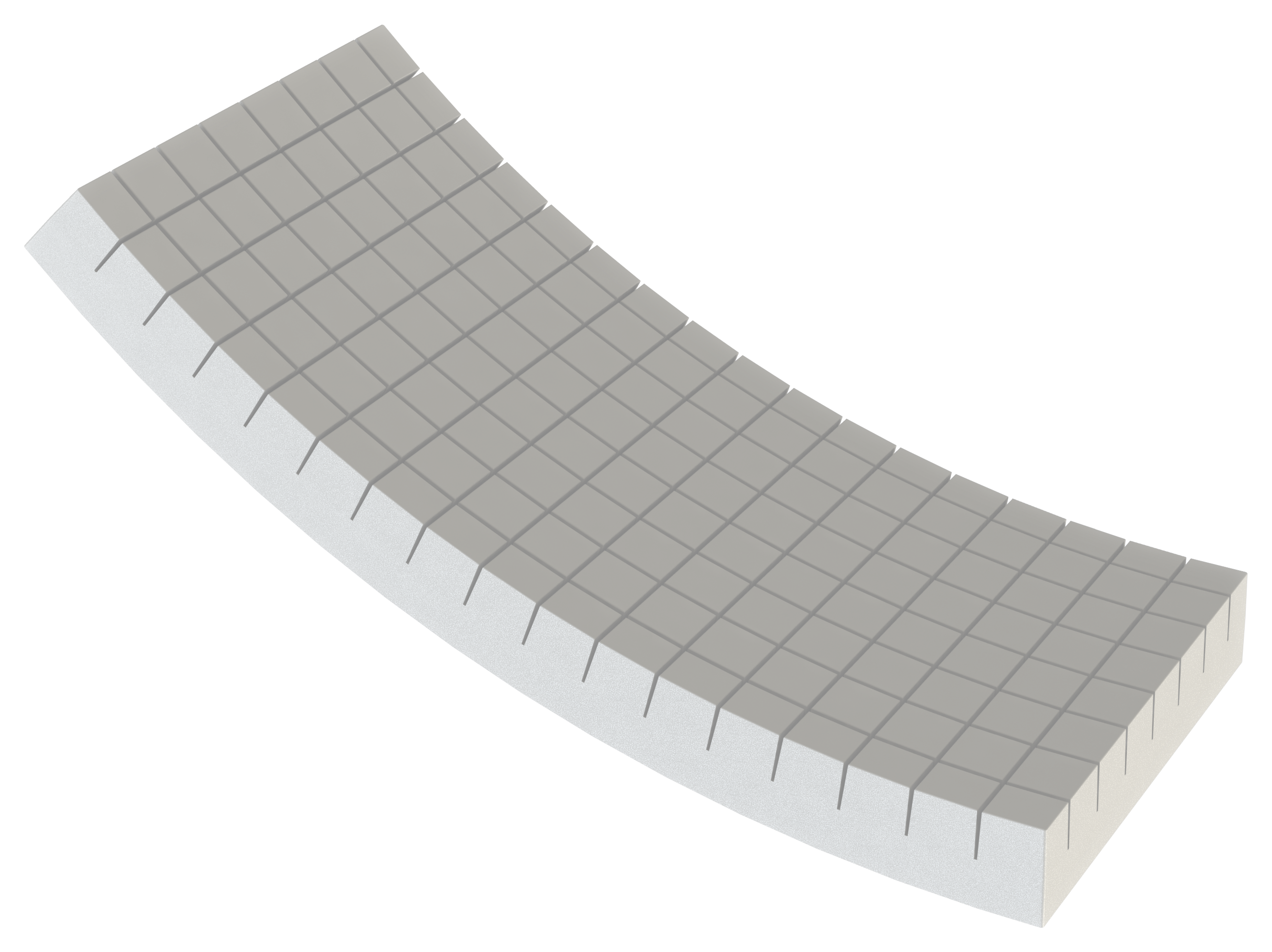 Matelas gaufrier
